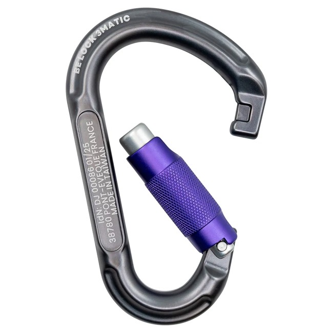 Karabiini Beal Lock 3-matic Matt Grey