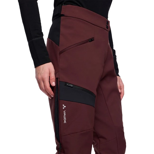 Hlače Vaude Monviso Alpine Pants Dark Oak
