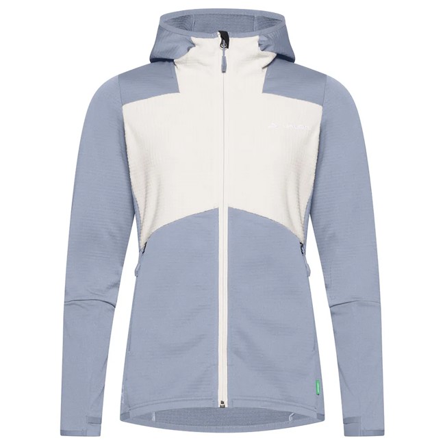 Fleece Vaude Monviso Hooded Grid Fleece Jkt Dark Ir