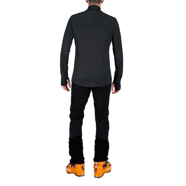 Camiseta Vaude Livigno Halfzip Ii Black