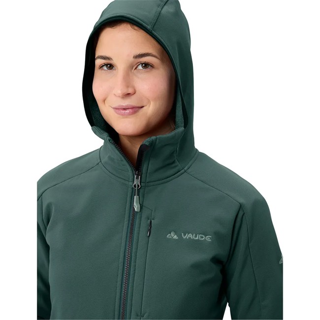 Fleece Vaude Elope Stormfleece Hoody Deep Pond