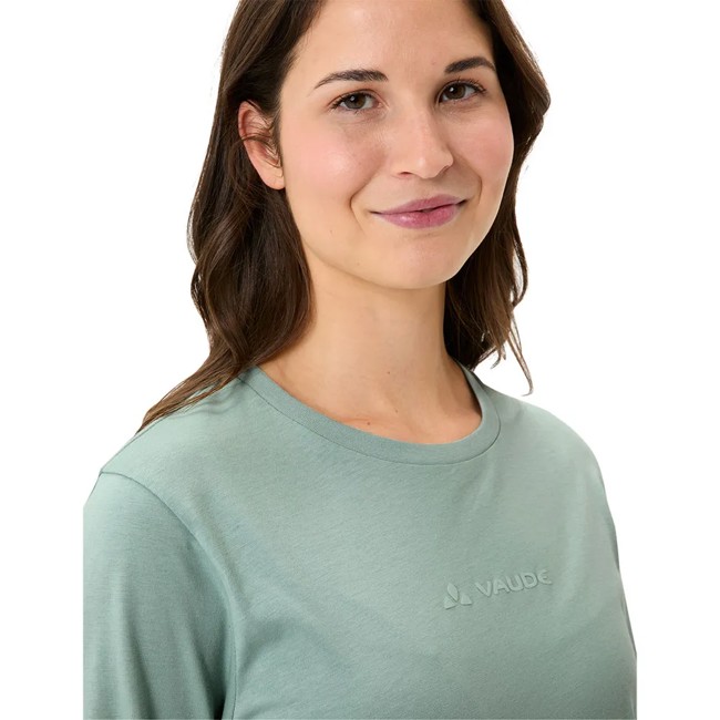 T-shirt Vaude Logo Ls T-shirt Dusty Fern