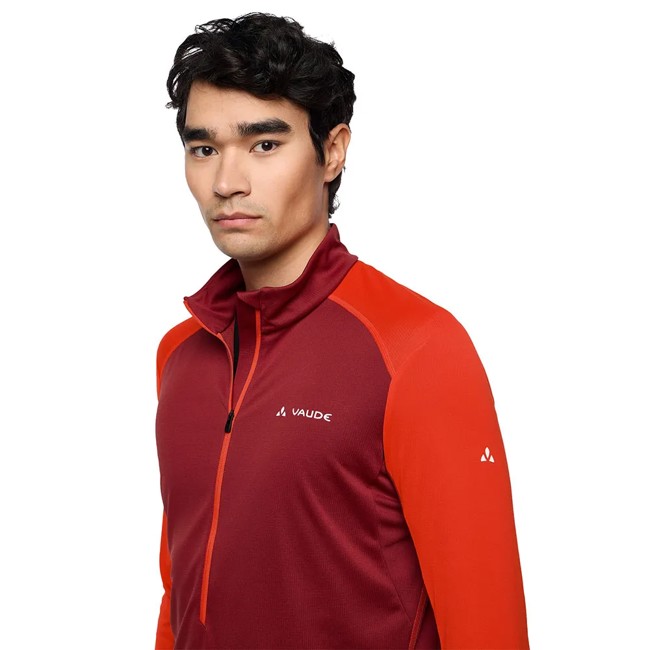 Camiseta Vaude Larice Light Ii Carmine/glowing