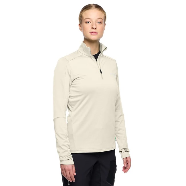 Fleece Vaude Livigno Halfzip Ii Ecru