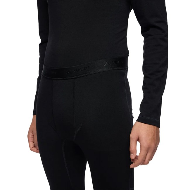 Pantalon Vaude Monviso Wool Tights Ii Black