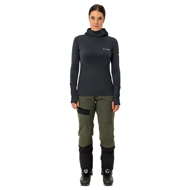 Forro Polar Vaude W Monviso Hoody Black