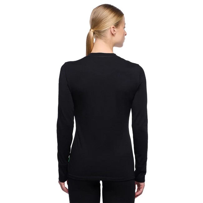 T-shirt Vaude Monviso Wool Ls T-shirt Ii Black