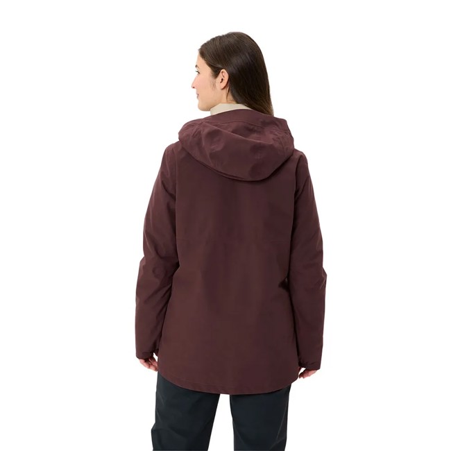 Jas Vaude Mineo 3in1 Jkt Dark Oak Uni