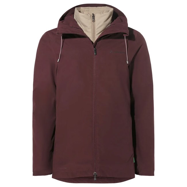 Jas Vaude Mineo 3in1 Jkt Dark Oak Uni
