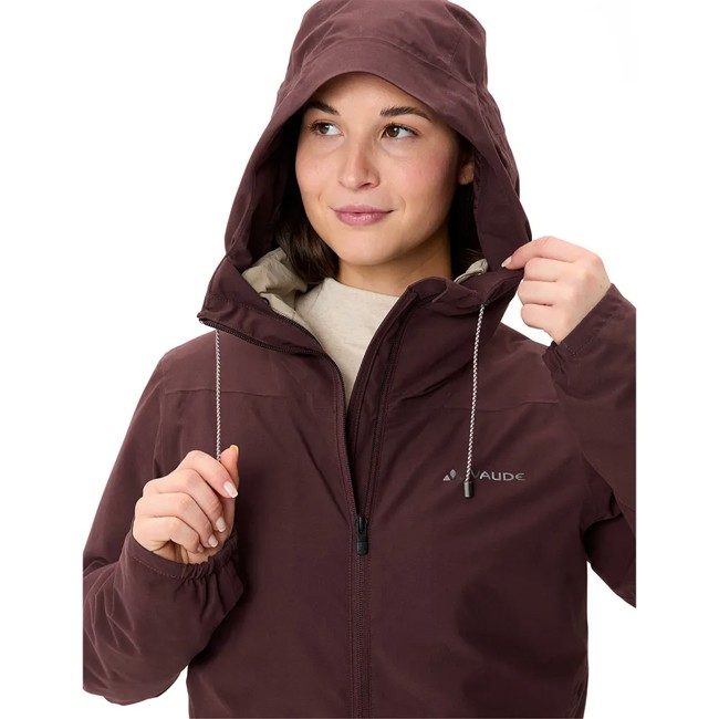 Jas Vaude Mineo 3in1 Jkt Dark Oak Uni