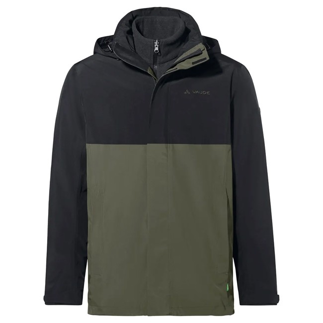 Casaco Vaude Rosemoor 3in1 Jkt Black/khaki
