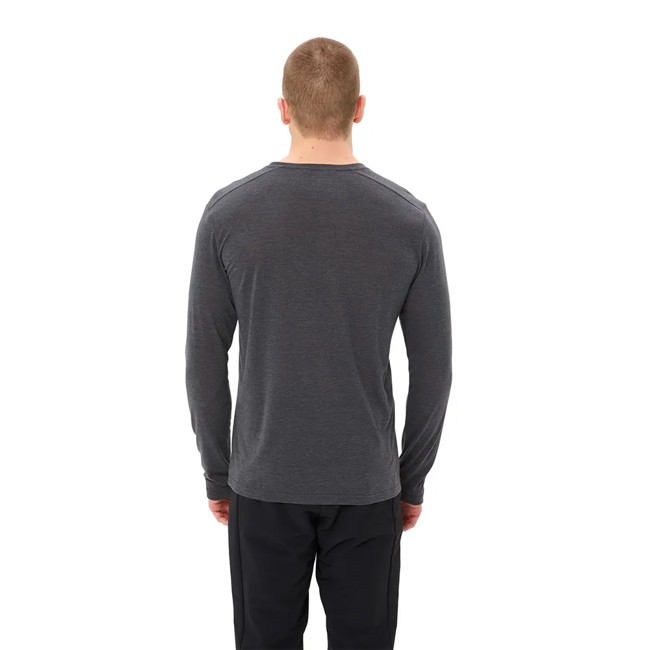 Camiseta Vaude Rosemoor Ls T-shirt Iii Black/savanna