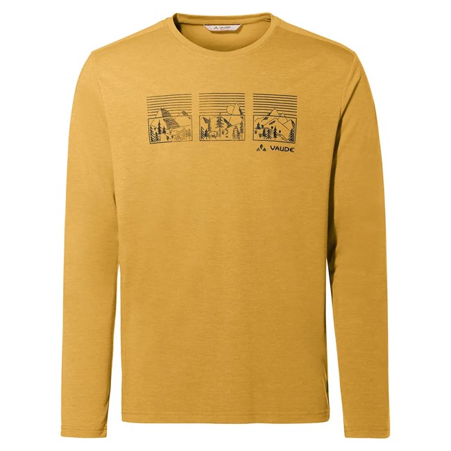 Camiseta Vaude Rosemoor Ls T-shirt Iii Savanna