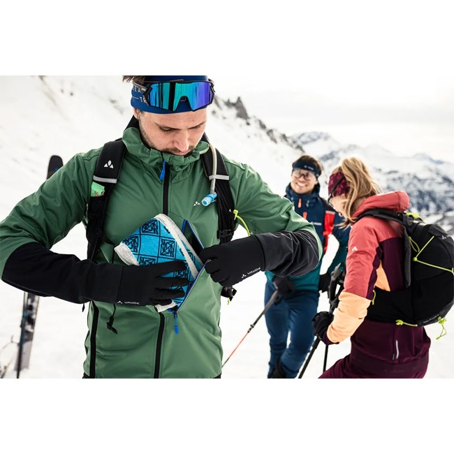 Guantes Vaude Stretch Gloves Black