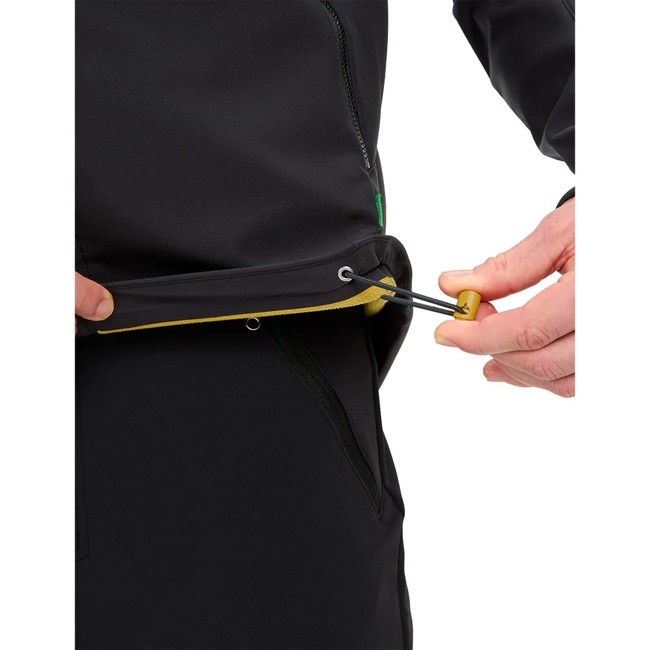 Casaco Vaude Roccia Softshell Jkt Ii Black/savanna