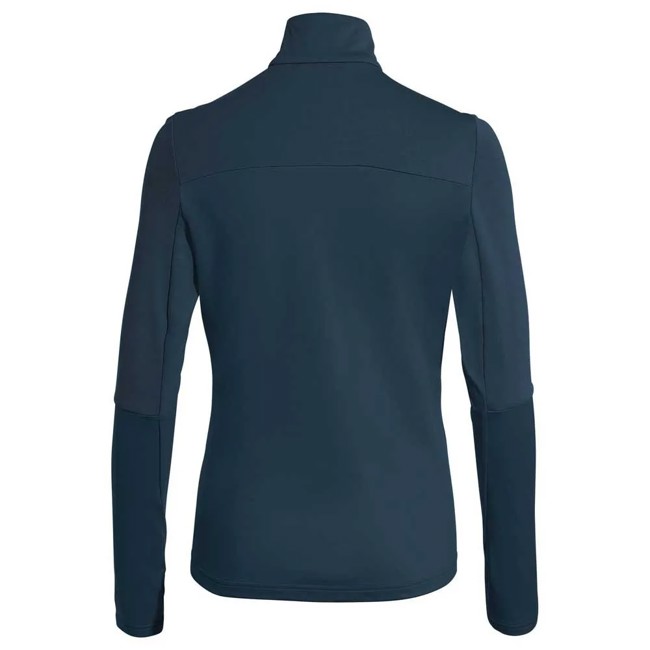 Vaude T-shirt Livigno Halfzip Ii Dark Sea Uni