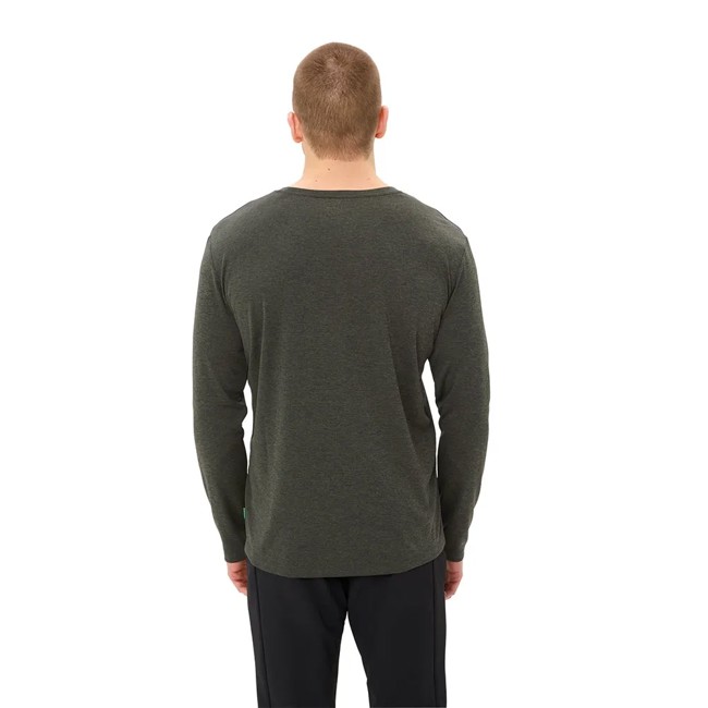 Camiseta Vaude Essential Ls T-shirt Khaki