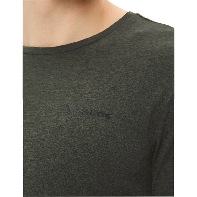 Camiseta Vaude Essential Ls T-shirt Khaki