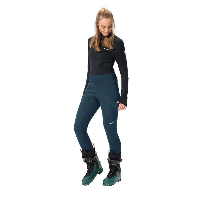 Pantalón Vaude Larice Tights Dark Sea