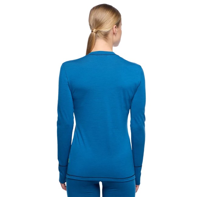 T-shirt Vaude Monviso Wool Ls T-shirt Ii Shore Blue