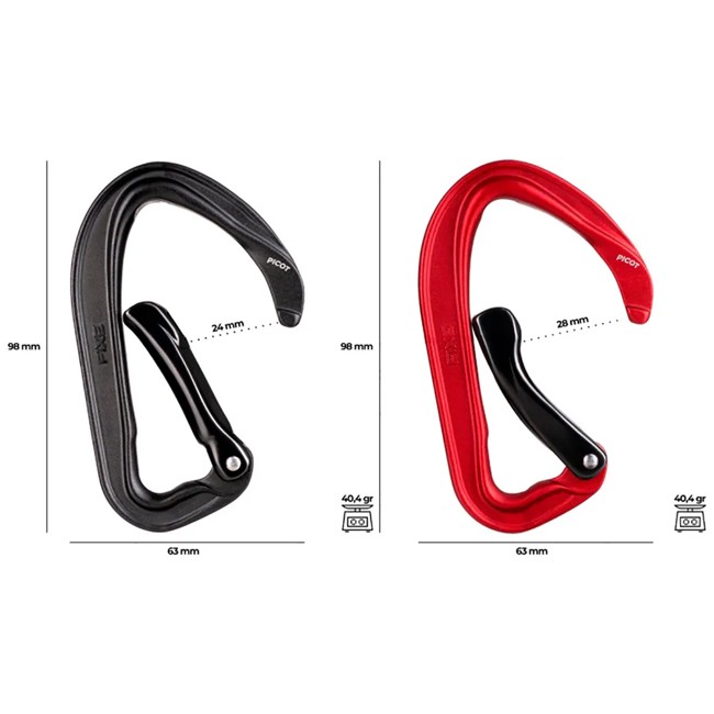 Trakovi Fixe Pack 4 Picot, 24 Cm