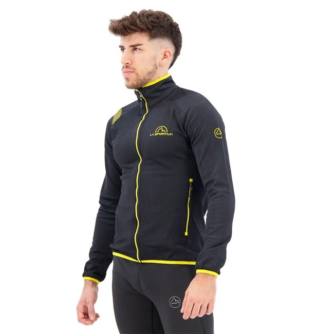 Polar La Sportiva Promo Fleece Black/yellow
