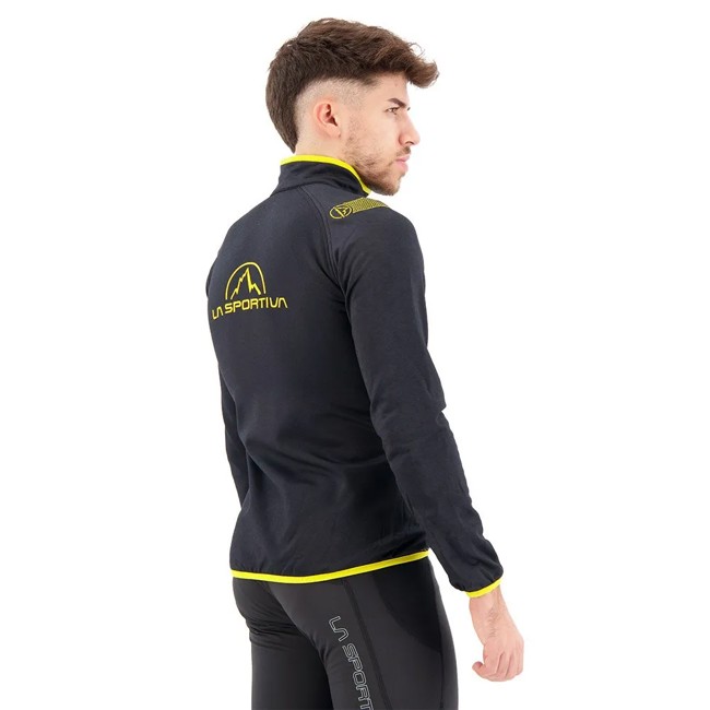 Polar La Sportiva Promo Fleece Black/yellow