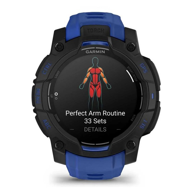 Ura Garmin Instinct 3 Superonova 45 Mm Amoled Negro