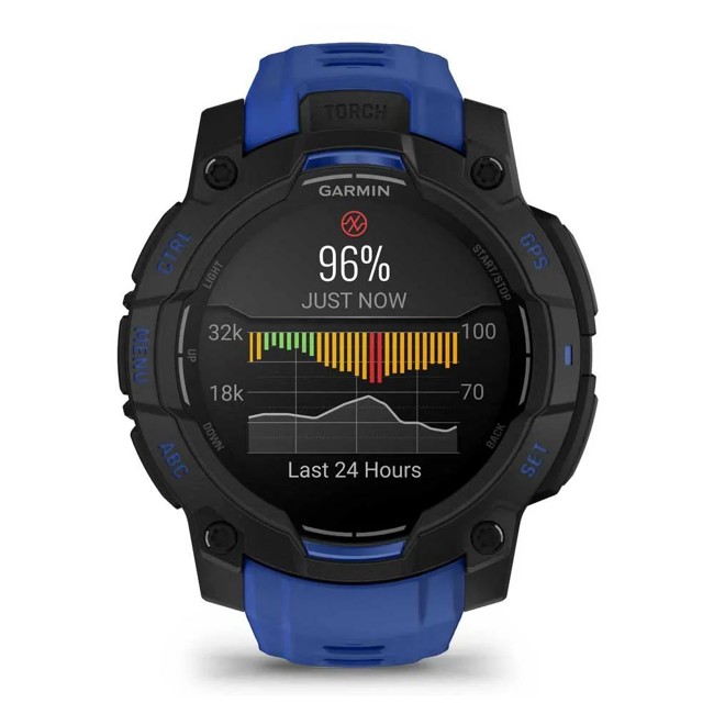 Ura Garmin Instinct 3 Superonova 45 Mm Amoled Negro