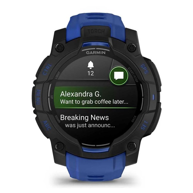 Ura Garmin Instinct 3 Superonova 45 Mm Amoled Negro