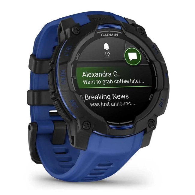 Ura Garmin Instinct 3 Superonova 45 Mm Amoled Negro