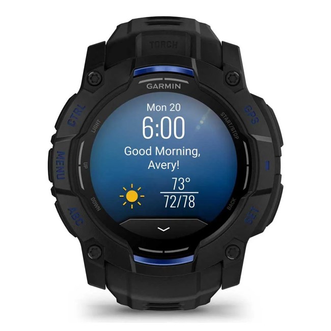 Ura Garmin Instinct 3 Superonova 50 Mm Amoled Negro