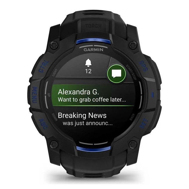 Ura Garmin Instinct 3 Superonova 50 Mm Amoled Negro