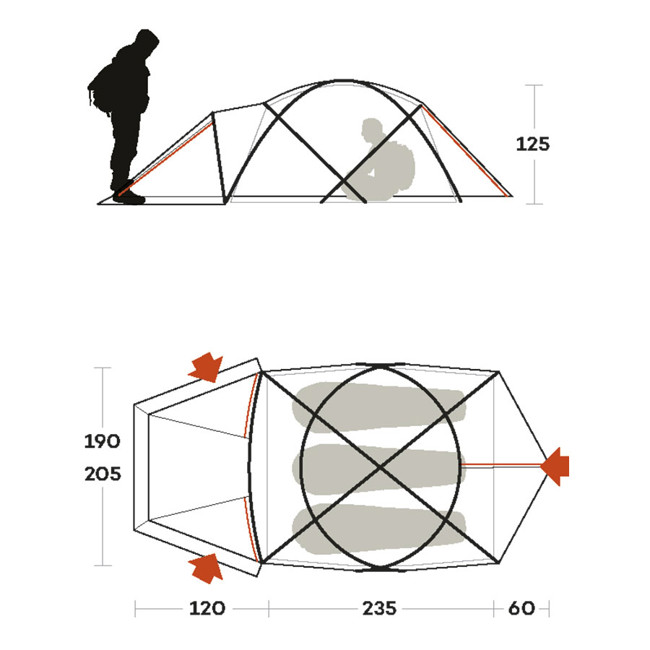 Tienda Ferrino Snowbound 3