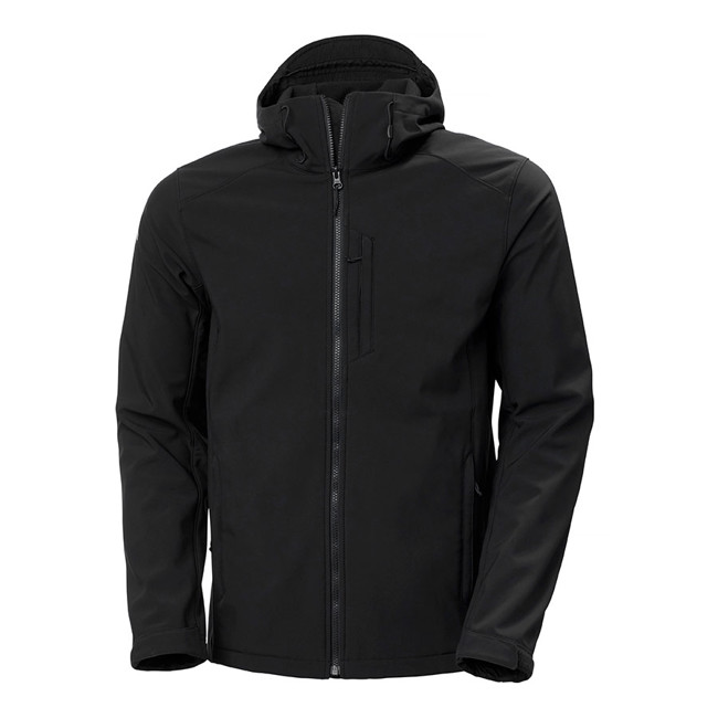 Casaco helly hansen PARAMOUNT HOODED SOFTSHELL JKT Black