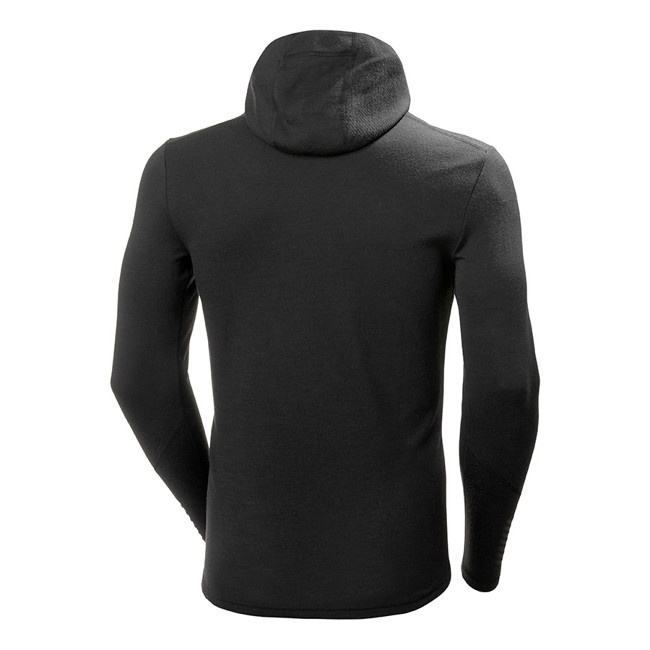 Camiseta helly hansen LIFA MERINO MIDWEIGHT HOODIE Black