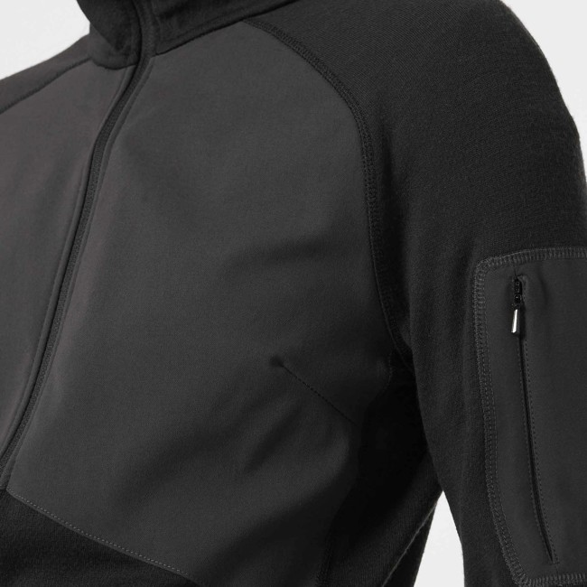 Chaqueta Helly Hansen Lifa Merino Midlayer Black