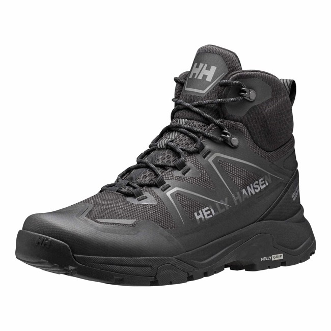Laarzen helly hansen CASCADE MID HT Black/New Light Grey
