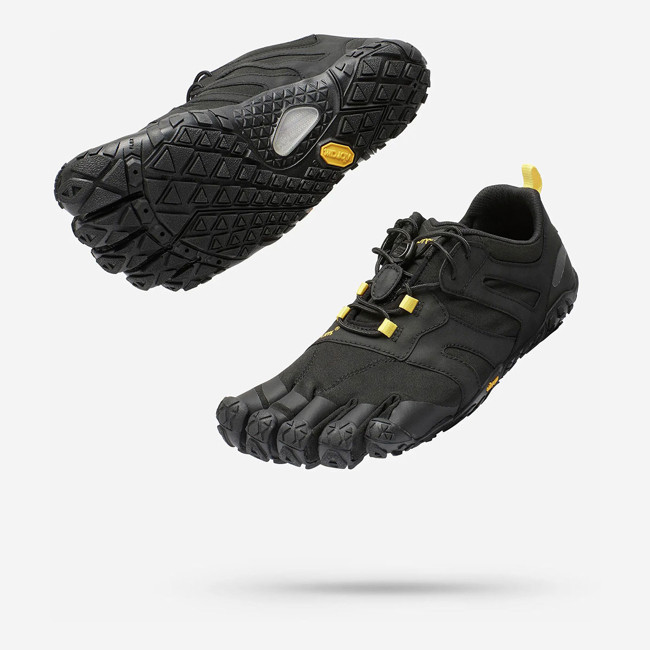 Vibram V-trail 2.0 Black/yellow