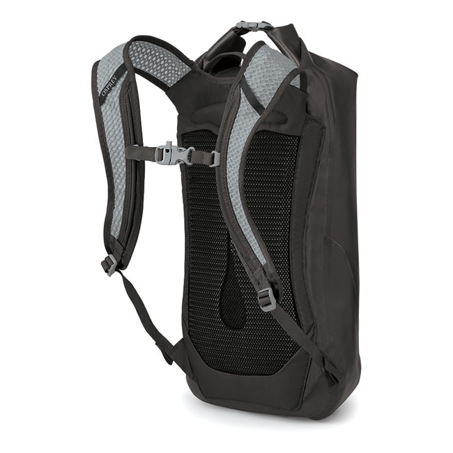 Selkäreppu Osprey Transporter Roll Top 18 Black