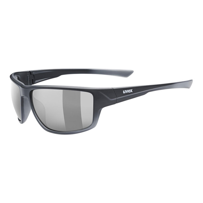 uvex Glasses 230 black mat/ltm.silver C3