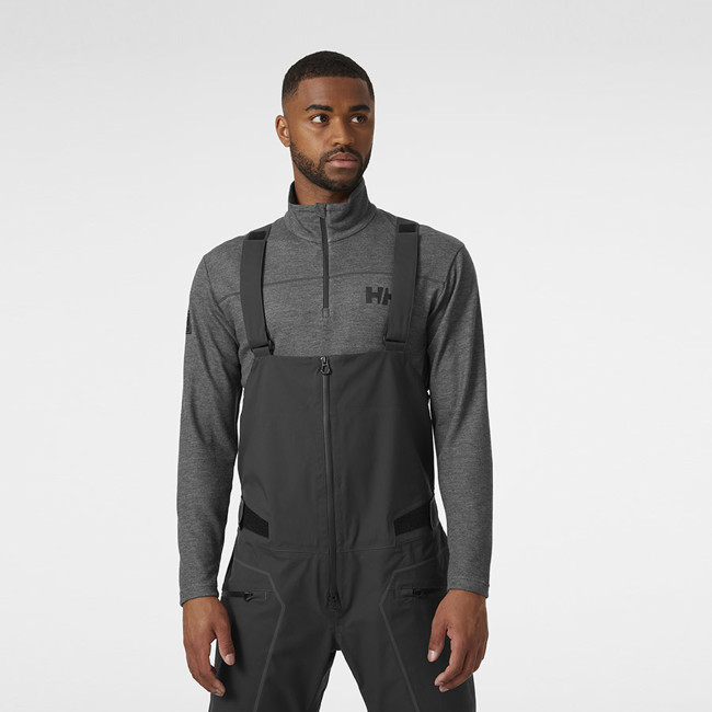 Koszulka Helly Hansen 1/2 Zip Pullover Ebony Melange