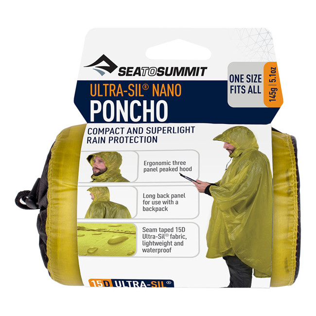 sea to summit Poncho 15D lima