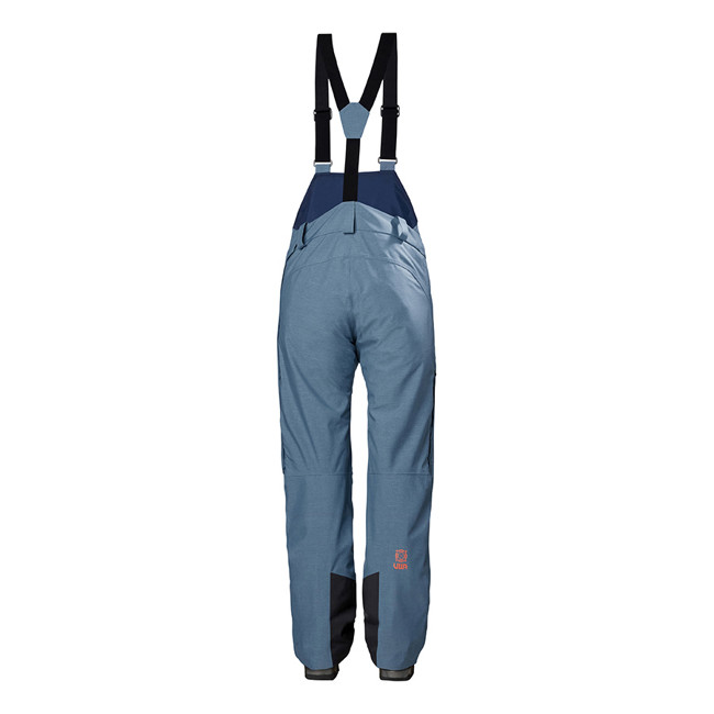 Mono helly hansen POWDERQUEEN BIB PANT Blue Fog