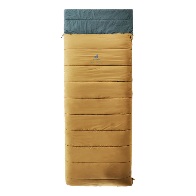 Slaapzak deuter Orbit SQ +6° LZ Caramel-Teal