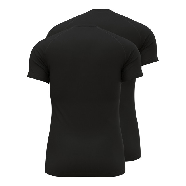Camiseta Odlo Top V S/s Active Everyday Eco 2p Blac