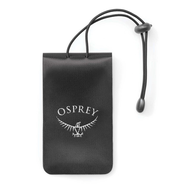 Accessorio osprey LUGGAGE TAG BLACK