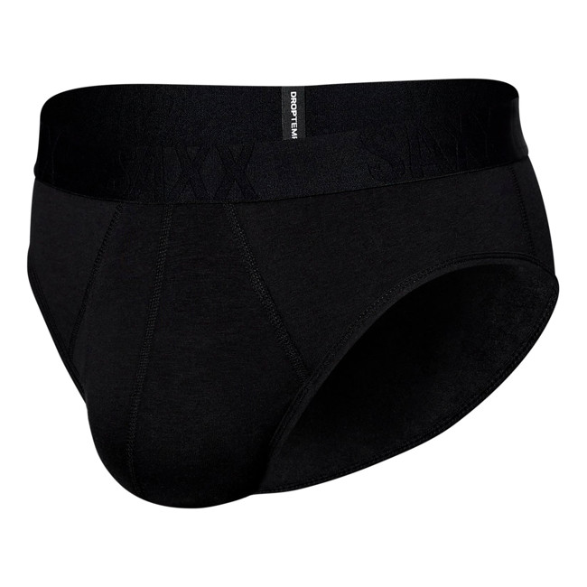 Cuecas masculinas saxx COOLING COTTON BRIEF FLY Black