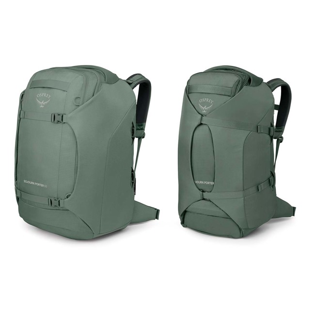 Selkäreppu Osprey Sojourn Porter Trvl 65l Kos Green