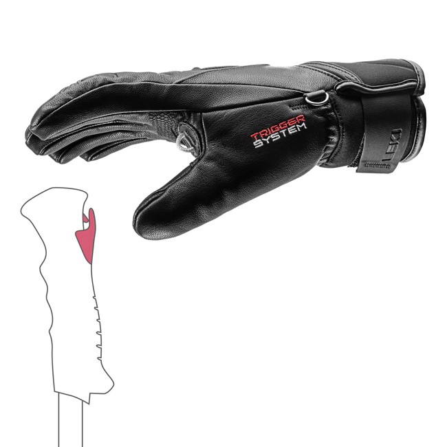 Pirštinės Leki Griffin 3d